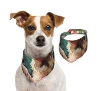 Double Sided Cotton Dog Birthday Bandana Girl Boy, Washable Kind and Lovely Border Collie Dog Scarf Bibs for Small Medium Large Unisex Dogs Cats Pets Large