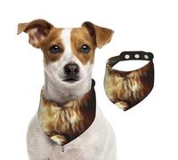 Double Sided Cotton Dog Birthday Bandana Girl Boy, Washable Serious and Focused Little cat Dog Scarf Bibs for Small Medium Large Unisex Dogs Cats Pets Large