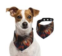 Double Sided Cotton Dog Birthday Bandana Girl Boy, Washable The awe Inspiring Eagle Dog Scarf Bibs for Small Medium Large Unisex Dogs Cats Pets Medium