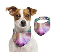 Double Sided Cotton Dog Birthday Bandana Girl Boy, Washable The Eye Fear Dog Scarf Bibs for Small Medium Large Unisex Dogs Cats Pets Medium
