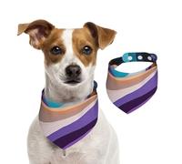 Double Sided Cotton Dog Birthday Bandana Girl Boy, Washable The Mysterious Eye Dog Scarf Bibs for Small Medium Large Unisex Dogs Cats Pets Small