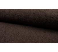 Double Sided Cotton Terry Towelling Fabric Material - Dusty Brown, 1Mtr 150cmx100cm
