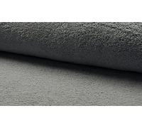 Double Sided Cotton Terry Towelling Fabric Material - LT Grey, 1Mtr 150cmx100cm