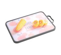 Double-Sided Cutting Board - Stainless Steel and PP Chopping Board | Reversible Metal Kitchen Board for Slicing Meat, Fruit, Cheese, Salad, Durable for Cooking, Serving or Preparing