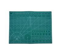 Double-Sided Cutting Mat, Self-Healing PP for Surface with Grid for Sewing & Carving, Washable Craft Pad A2/A3/A4/A5 Green