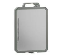 Double Sided Cutting Panel - Stainless Steel Cutting Kitchen | Extra Large Size 17x12 Inches Not Non Slip Mat Food Grade For Camping Cooking BBQ Prep