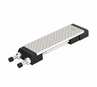 Double-Sided Diamond Sharpening Stone 400/1000 Grit Whetstone with Adjustable Holder for Knives, Chisels and Woodworking Tools