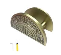 Double-Sided Door Pull Handle for Sliding Patio Doors, Embossed Design for Enhanced Grip and Style