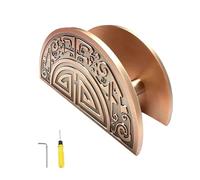 Double-Sided Door Pull Handle for Sliding Patio Doors, Embossed Design for Enhanced Grip and Style