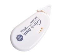 Double Sided Dots Glue Roller - 12.8x6x1.5cm Double Sided Tape Roller | Strong Dot Adhesive Tape - Transparent PET Material | High Viscosity -Free Journals Scrapbooking DIY Craft Use