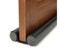 Double Sided Draft Draught Excluder 95cm Adjustable Door Draft Stopper Fits All Doors Under Door Gap Filler Blocker Keeps the Draft Noise Dust Insect Out