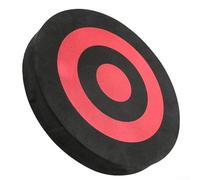 Double-Sided EVA Foam Arrow Target for Outdoor for Practice, 25 x 25 x 3 cm, Lightweight Self-Healing Bow Target with High Visibility for Bullseye Design