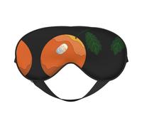 Double-Sided Eye Mask-Full-Printed Adjustable Shading Eye Mask, Made of Soft and Breathable Silk, Suitable for Sleeping, Traveling, Meditation and Other Scenes.