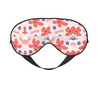 Double-Sided Eye Mask-Full-Printed Adjustable Shading Eye Mask, Made of Soft and Breathable Silk, Suitable for Sleeping, Traveling, Meditation and Other Scenes.