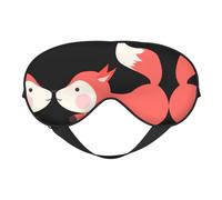 Double-Sided Eye Mask-Full-Printed Adjustable Shading Eye Mask, Made of Soft and Breathable Silk, Suitable for Sleeping, Traveling, Meditation and Other Scenes.