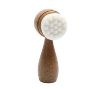 Double Sided Facial Brush - Face Washing Brush | Ultra Soft Bristle Wash Brushes with Silk, Stand Facial Pore Cleansing Scrubber for Clogged Enlarged Pores
