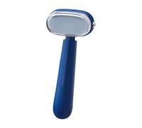 Double-Sided Foot File for Dead Skin, Stainless Steel Callus Remover for Cracked Heels, Blue Arc-Shaped Pedicure Tool for Feet (Blue)