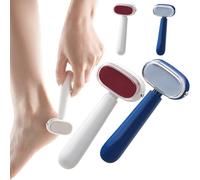Double-Sided Foot Scraper for Callus Removal,2/4 x Replacement Head, Dead Skin for Feet Pedicure File with Plastic Handle, Removes Stubborn, The Ultimate Care Experience B)