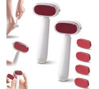 Double-Sided Foot Scraper for Callus Removal, Dual Sided Callus Remover, Dual-Sided Foot Calluss Remover Dual Sided Foots Calluss Removers Safe Heels Pedicure Tool for Thick Hard Cracked Skin，2PCS-1