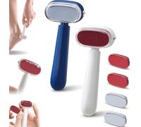 Double-Sided Foot Scraper for Callus Removal, Dual Sided Callus Remover, Dual-Sided Foot Calluss Remover Dual Sided Foots Calluss Removers Safe Heels Pedicure Tool for Thick Hard Cracked Skin，2PCS-3