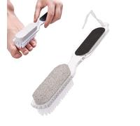 Double Sided Foot Scrubber - 4 in 1 Professional Portable Callus Remover Callus Cleaner Care Tool for Hard Skin Double Sided Foot Scrubber | Dry Rough Cracked Skin Cleansing