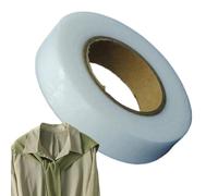 Double Sided Fusible Hemming Tape, 25m Iron-On Fabric Web | White, iron-activated bonding tape for no-sew hems, collars, cuffs and fabric repairs; 25m roll in 1.5, 2 or 2.5cm widths