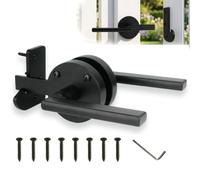 Double Sided Gate Latch for Wooden Fence Heavy Duty Swinging Door Latch Self Locking Gate Latch Gate Hardware for Wood or Metal Gates