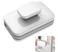 Double Sided Glass Cleaner, Magnetic Window Cleaner, 5.9 Inch Window Cleaner Magnet, Adjustable Magnetic Window Washer for High Rise, Car Glazing