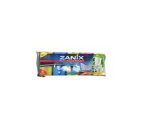 Double Sided Grooved Sponge Scourers Pack Of 5 9X4Cm Kitchen