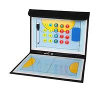 Double Sided Handball Coaches Whiteboard, Handball Dry Erase Board, Complete Accessories, Sturdy Material, Foldable Design, Easy to Carry, for Teaching