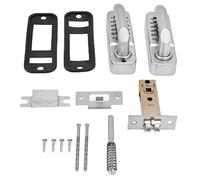 Double Sided Handle Mechanical Combination Lock, Gate Lock for Wrought Iron Fence Door, Keyless Entry Security Door Lock with Zinc Alloy Construction, for Home Storage Areas and Ou