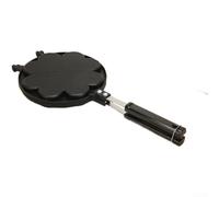 Double Sided Heart Waffle Pan Built From Aluminum Alloy For Rapid Heating And Stable Temperatures During Use