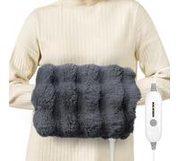 Double Sided Heated Hand Pad, Luxury PU Leather Electric Hand Warmer for Finger Arthritis, Heated Gloves for Indoor Use, Hand Warmer Bag for