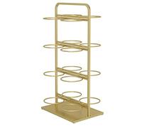 Double-Sided Independent Ball Sto Rack, Multi-Level nizer for Stadiums & Schools - Ideal for Basketball, Soccer, Volleyball & More