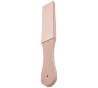 Double-sided leather strap, sharpening block with ergonomic handle, knife cutter, wood chisel, precision blade sharpener for maintenance of chisels and chisels in the kitchen of chefs