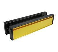 Double Sided Letterplate 20/40 x 300mm Gold