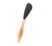 Double-Sided Long Handle Foot Scraper Foot File Callus Remover Dead Skin Remover Pumice Stone for Callus Removal, Improve Circulation Foot Care (Orange)