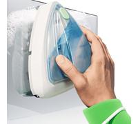 Double-sided magnetic glass cleaner, double-sided window cleaner, household window cleaner, integrated safety rope design, magnetic cleaning tools for the A