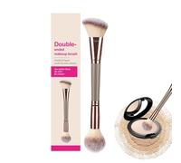 Double Sided Makeup Brushes | Makeup Blending Tool - Concealer Brush - for Face, Cheeks, Foundation, Blush, Liquid, Powder,
