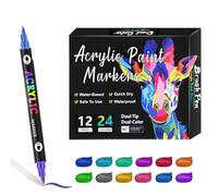 Double Sided Markers - Dual Tip Art Pen, Permanent Marker Pens | Dual Tip Coloring Pens, Pens for Drawing, Drawing, Coloring, Coloring Books