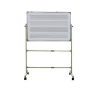 Double-Sided Music Staff Whiteboard, Dry Erase Board for Classroom and Home Teaching, Ideal for Music Lessons and Note-Taking