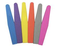 Double Sided Nail File Waterproof 100/180 Grit Nail Art Tips Buffer Soft Sponge