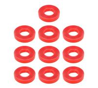 Double Sided Nail Tape, Transparent, Strong Adhesive, Heat Proof Double Sided Tape for Nail Art Display, Pack of 10 Rolls, for Salon Home, Easy to Use, High Transparency