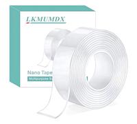 Double Sided Nano Tape Heavy Duty, Strong Sticky Extra Large (3.0m*3cm*2mm) Removable Mounting Tape, Clear Multipurpose Wall Decor Adhesive Tape for Poster, Picture Hanging, Carpet, Photos Frames