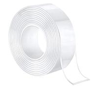 Double Sided Nano Tape Heavy Duty, Strong Sticky Extra Large (3.0m*3cm*2mm) Removable Mounting Tape, Clear Multipurpose Wall Decor Adhesive Tape for Poster, Picture Hanging, Carpet, Photos Frames