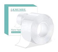 Double Sided Nano Tape Heavy Duty, Strong Sticky Extra Large (3.0m*5cm*2mm) Removable Mounting Tape, Clear Multipurpose Wall Decor Adhesive Tape for Poster, Picture Hanging, Carpet, Photos Frames