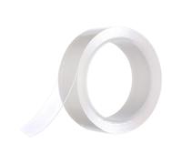 Double Sided Nano Tapee - Traceless Sticker Strip, Strong Adhesive Roll | Clear Removable Mounting Square Multi Purpose Hardware for Home Apartment Office Craft Enthusiasts Small Business