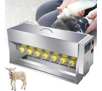 Double-Sided Nipple Piglet Feeder,Smart Constant Temperature Pig Milk Feeding Machine with Sow Sound Simulation,With 10/14 Nipples 14Nipples
