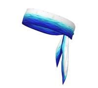 Double-Sided Ocean Waves Sailboat With Birds Maritime Printed Bandana For Men And Women For Football,Yoga,Fitness,Ninja Headband
