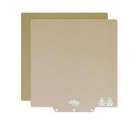 Double Sided PEI Build Plate for Adventurer 5M/Adventurer 5M Pro 3D Printer, 235x235mm Texture PEI Build Plate +Smooth PEI Sheet 3D Printer Flexible Spring Steel Removable Platform